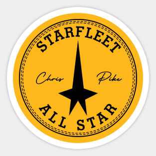 All Star Pike Sticker
